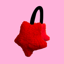 Load image into Gallery viewer, Star Ear Muffs- Red
